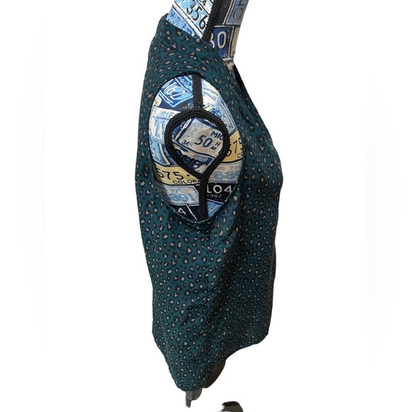 Banana Republic cheetah print sleeveless top size MP - Picture 4 of 5